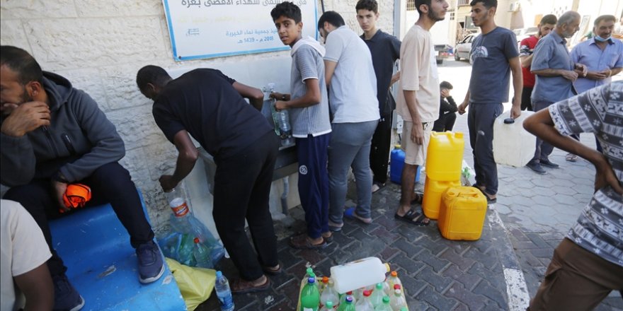 UNICEF: Gazze'de su tükendi, çocuklar kuyulardaki kirli suları kullanmak zorunda