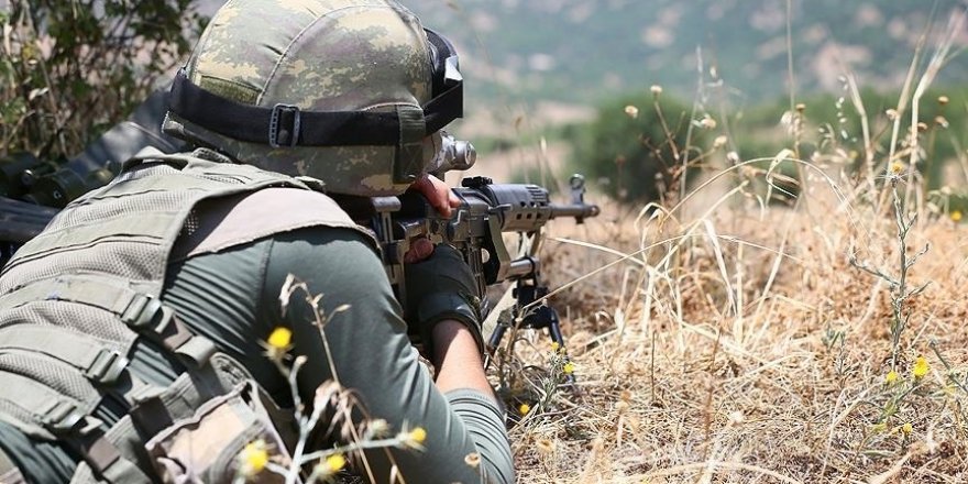 Suriye'nin kuzeyinde saldırı hazırlığındaki 2 PKK/YPG'li terörist etkisiz hale getirildi