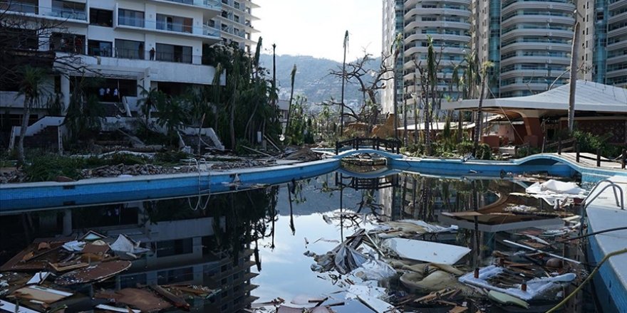 Meksika'da Otis Kasırgası nedeniyle hayatını kaybedenlerin sayısı 39'a yükseldi