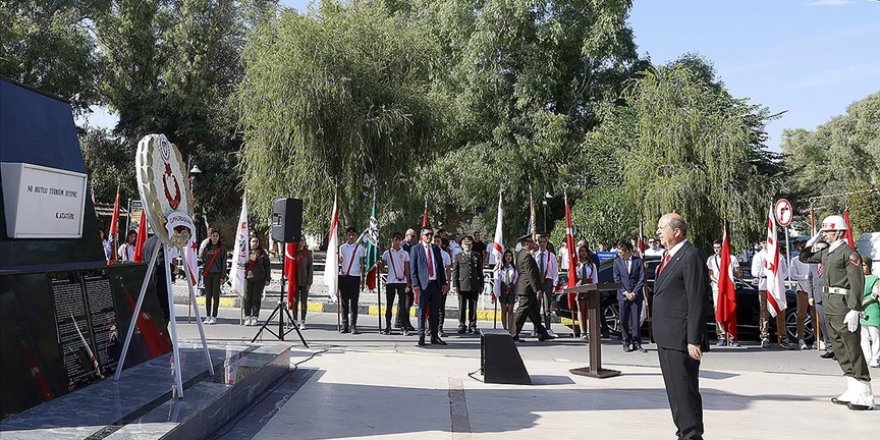 KKTC'de, Türkiye Cumhuriyeti'nin 100. yıl dönümü törenlerle kutlandı