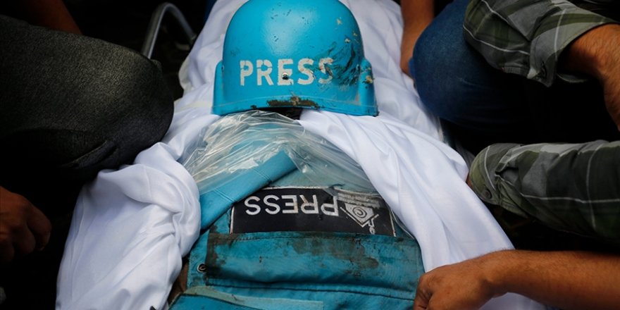 Filistin Gazeteciler Sendikası: İsrail saldırıları sonucu Gazze'de 38 gazeteci ve medya çalışanı öldü