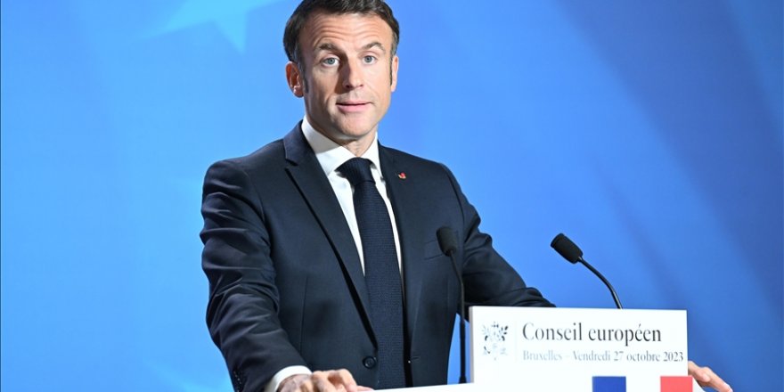 Fransa Cumhurbaşkanı Macron, İsrail'e sivilleri bombalamayı durdurma çağrısı yaptı