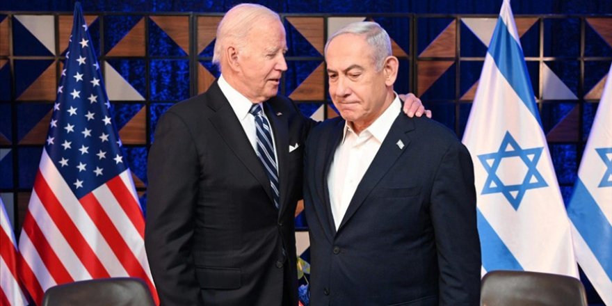 Netanyahu: Biden bizimle aynı ortak çıkarları görüyor. Gerekli mühimmatları göndermeye devam ediyor