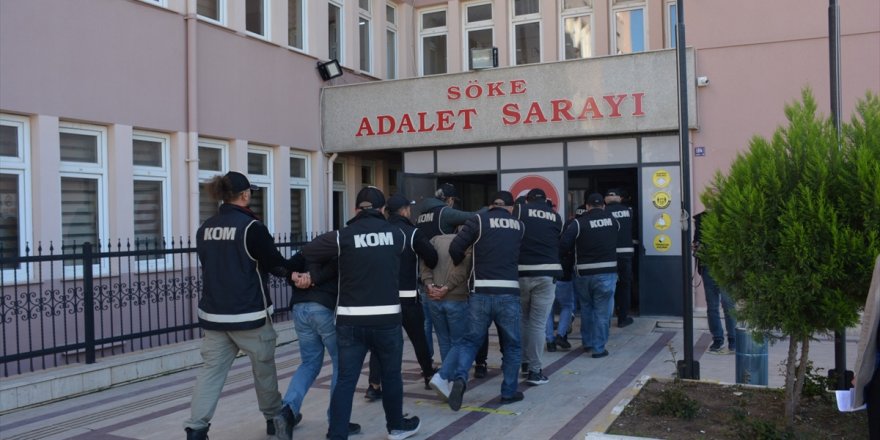 Aydın'da göçmen kaçakçılığı operasyonunda yakalanan 12 kişiden 9'u tutuklandı