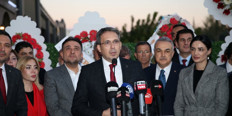 AK Parti Genel Başkan Yardımcısı Kandemir, Aydın'da konuştu