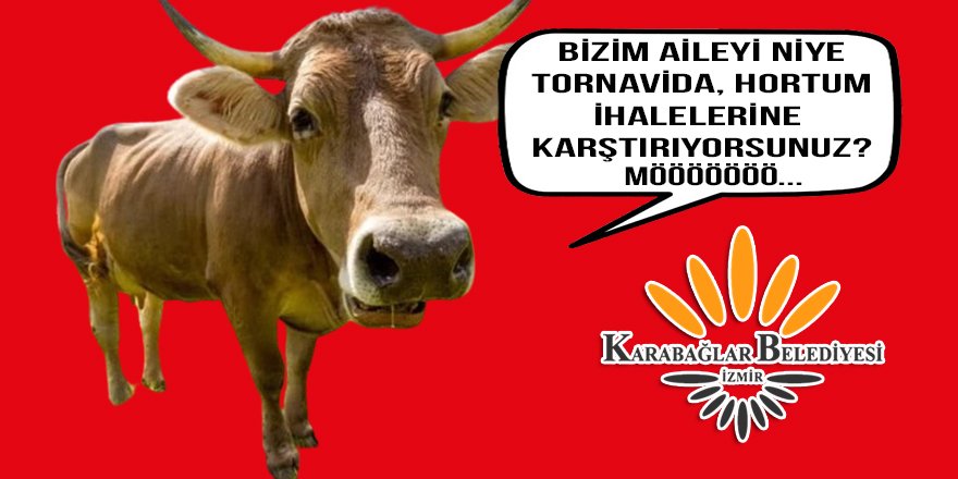 Karabağlar belediyesinin "hayvansal ürünler" kapsamında ihalesiz "tornavida", "çeşme başlığı" satın aldığı ortaya çıktı!