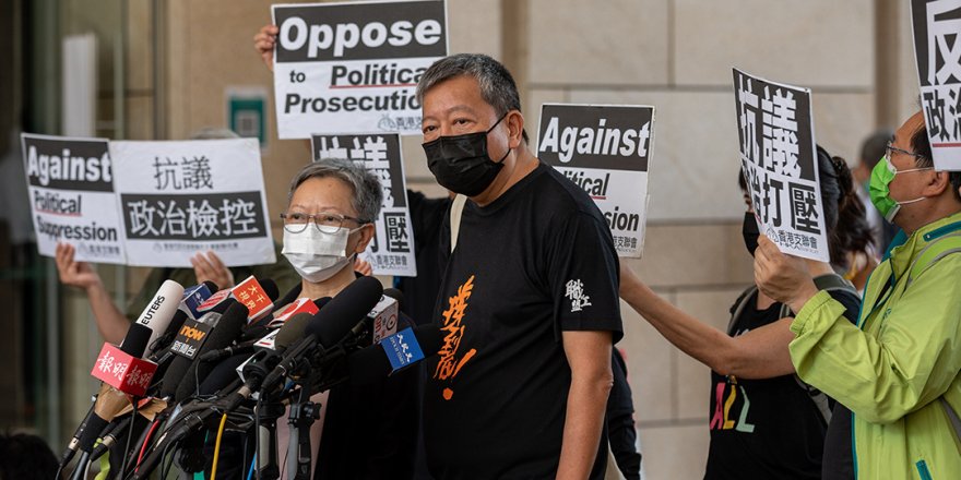 Hong Kong'da 7 muhalif, 2019'da yasa dışı protestoları organize etmekten suçlu bulundu