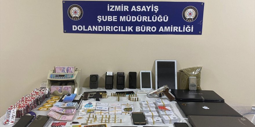 İzmir merkezli 5 ildeki suç örgütü operasyonunda yakalananlardan 32'si tutuklandı