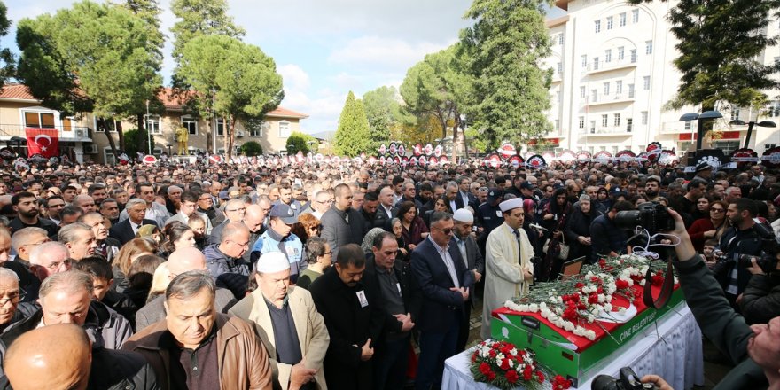 Çine Belediye Başkanı Dinçer'in cenazesi toprağa verildi