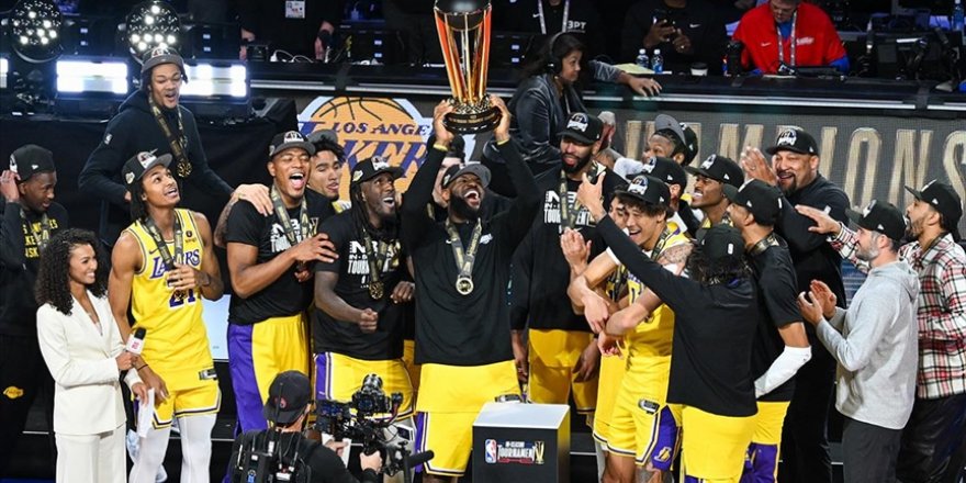 NBA'in sezon içi turnuvasını Los Angeles Lakers kazandı