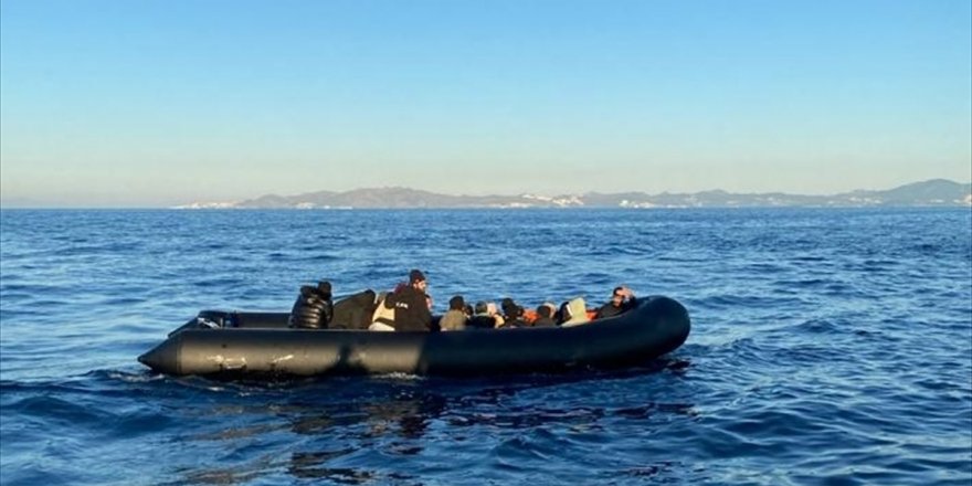 Bodrum açıklarında 89 düzensiz göçmen yakalandı