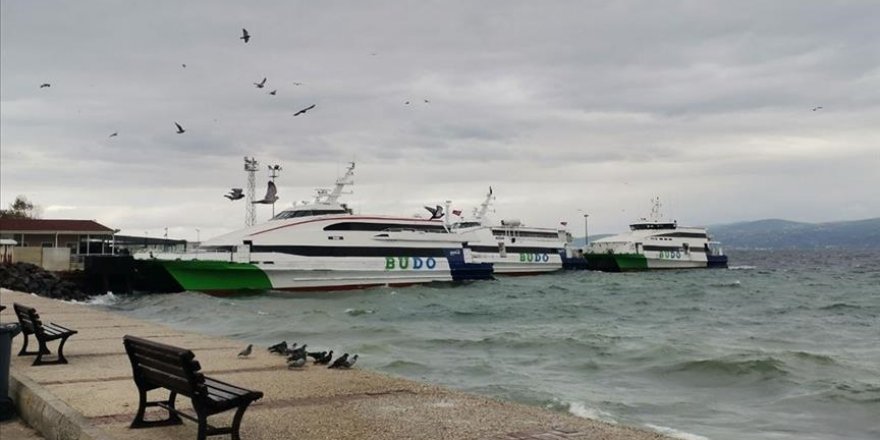 Bursa Deniz Otobüslerinin 8 seferi iptal edildi