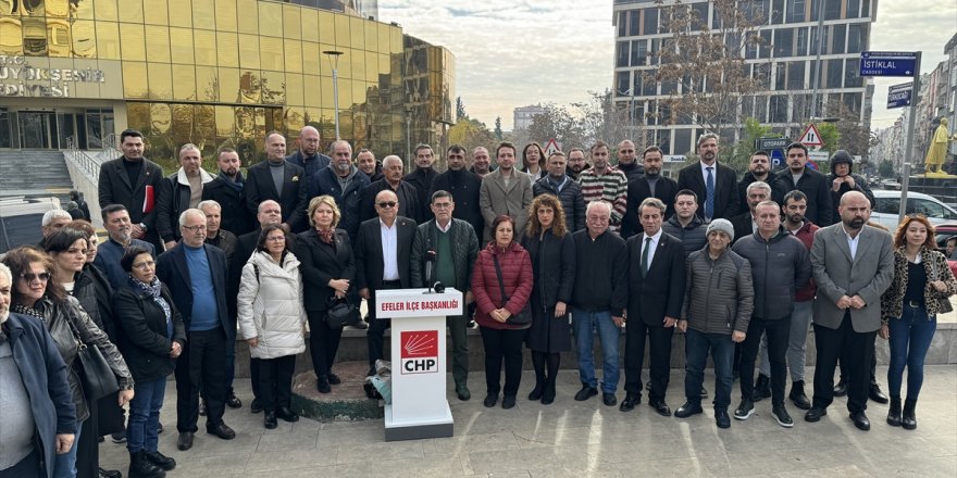 CHP İzmir, Aydın, Uşak, Denizli ve Manisa il başkanlıklarından "teröre lanet" açıklaması
