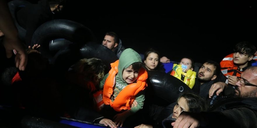 Ege'de 2023'te geri itilen 25 bin düzensiz göçmeni Sahil Güvenlik ekipleri kurtardı