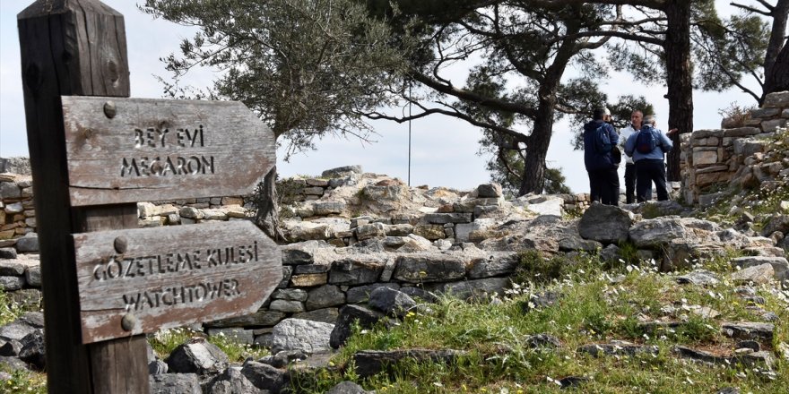 Bodrum'un doğayla iç içe 2 bin 400 yıllık "Leleg Yolu" turist çekecek