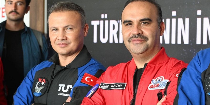 Bakan Kacır, Türkiye'nin ilk astronotu Gezeravcı'nın uzaya gönderiliş tarihini açıkladı