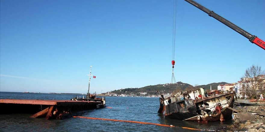 Zonguldak'ta fırtınada batan geminin kayıp 7 personeli 47 gündür aranıyor