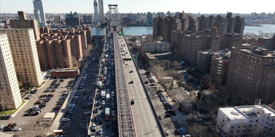 New York'ta Filistin destekçisi göstericiler iki köprü ve bir tüneli trafiğe kapattı