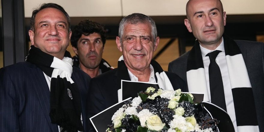 Beşiktaş'ın yeni teknik direktörü Fernando Santos, İstanbul'a geldi