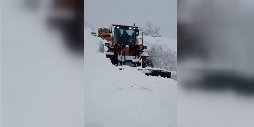 Yüksekova-Şemdinli kara yolu çığ nedeniyle kapandı