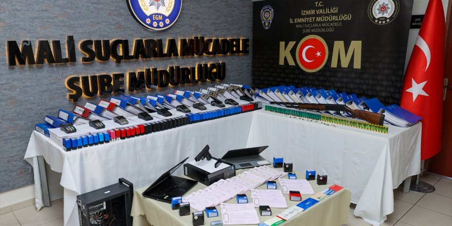İzmir merkezli "naylon fatura" operasyonunda 17 şüpheli yakalandı