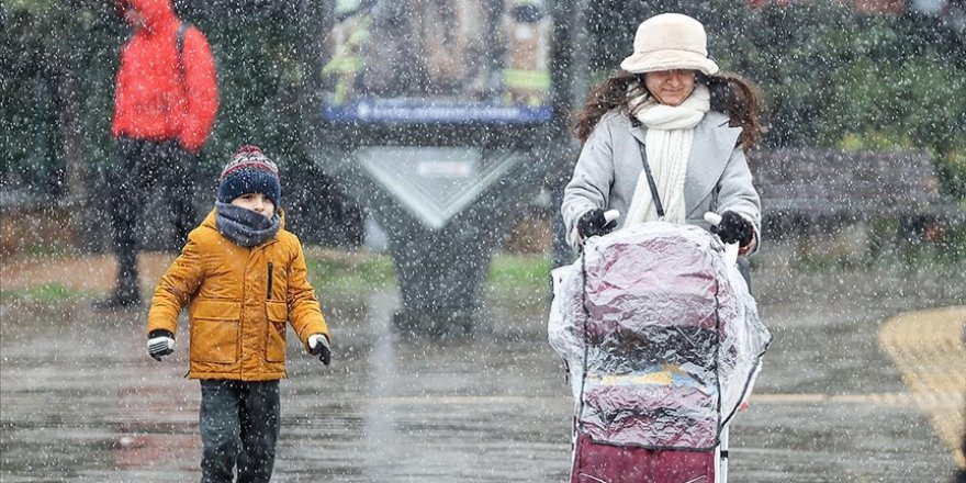 İstanbul dahil 9 il için kar ve kuvvetli yağış uyarısı