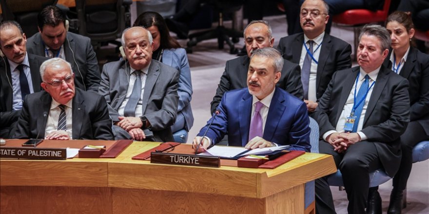 Dışişleri Bakanı Fidan: Gazze'deki savaşı durdurmak için tarihi bir sorumluluğumuz bulunmaktadır