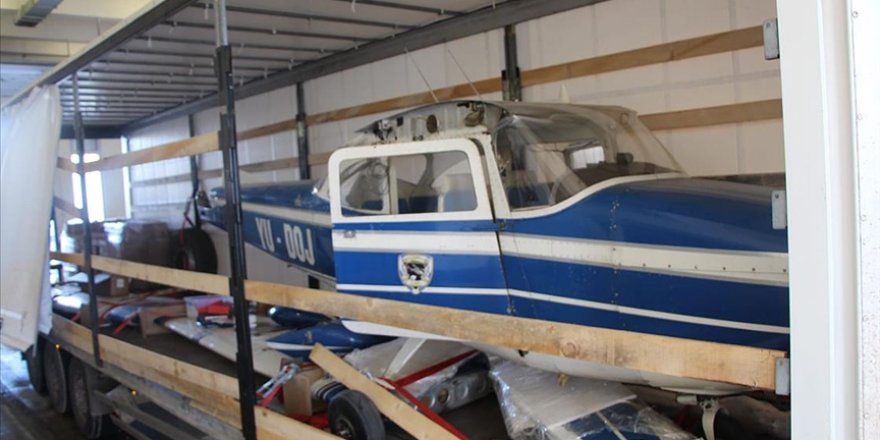 Kapıkule'de bir tırda "Cessna" tipi uçak ele geçirildi