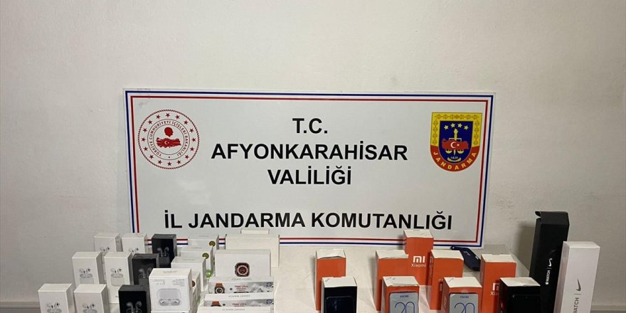 Afyonkarahisar'da kaçakçılık operasyonunda bir şüpheli yakalandı