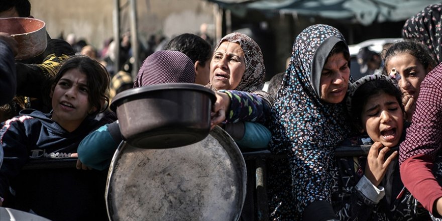 Gazze'ye gıda yardımının ulaştırılamaması "şiddetli açlık" yaşayan halkı çaresiz bıraktı