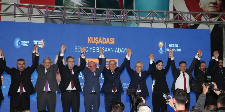 AK Parti Genel Başkanvekili Ala, Aydın İlçe Belediye Başkan Adayları Tanıtım Toplantısı'nda konuştu