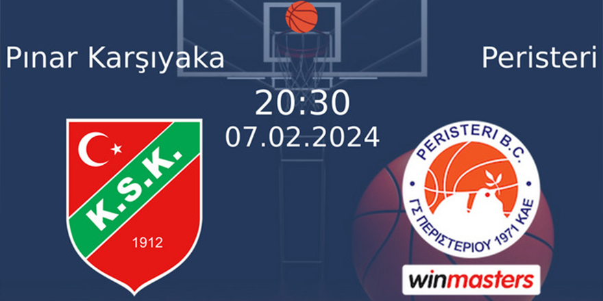 Pınar Karşıyaka, Basketbol Şampiyonlar Ligi'nde yarın Peristeri'yi konuk edecek