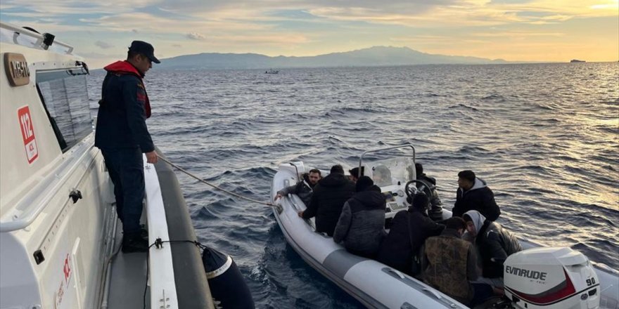 Muğla açıklarında 39 düzensiz göçmen yakalandı, 22 göçmen kurtarıldı