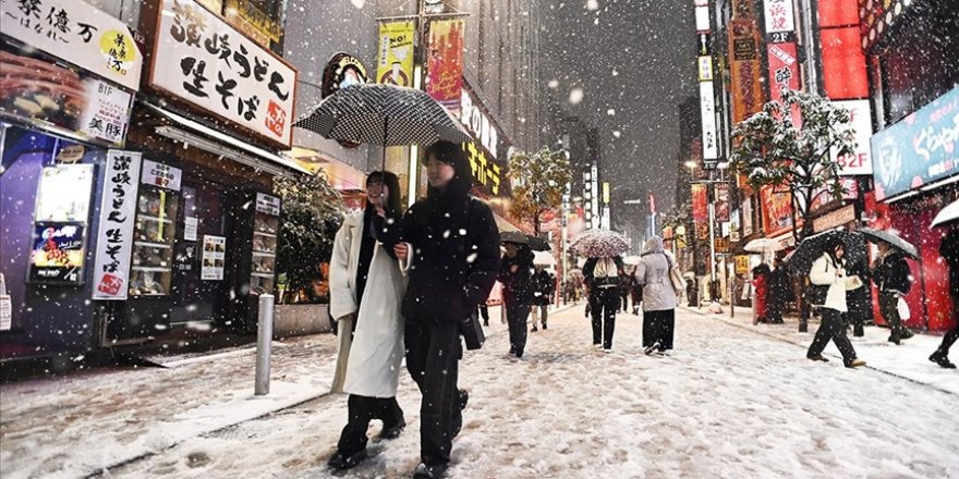 Tokyo ve çevresindeki yoğun kar yağışı sebebiyle 240 kişi yaralandı