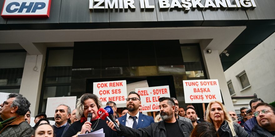 İzmir'de Tunç Soyer'in aday gösterilmemesine tepki