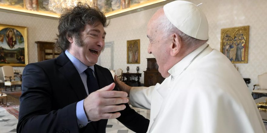 Arjantin lideri Milei, hakaret ettiği Papa Franciscus ile görüştü