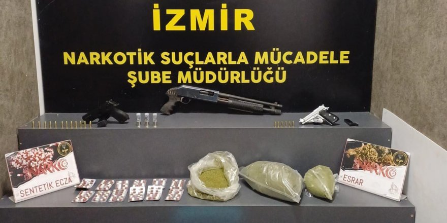 İzmir'deki uyuşturucu operasyonunda 8 şüpheli tutuklandı