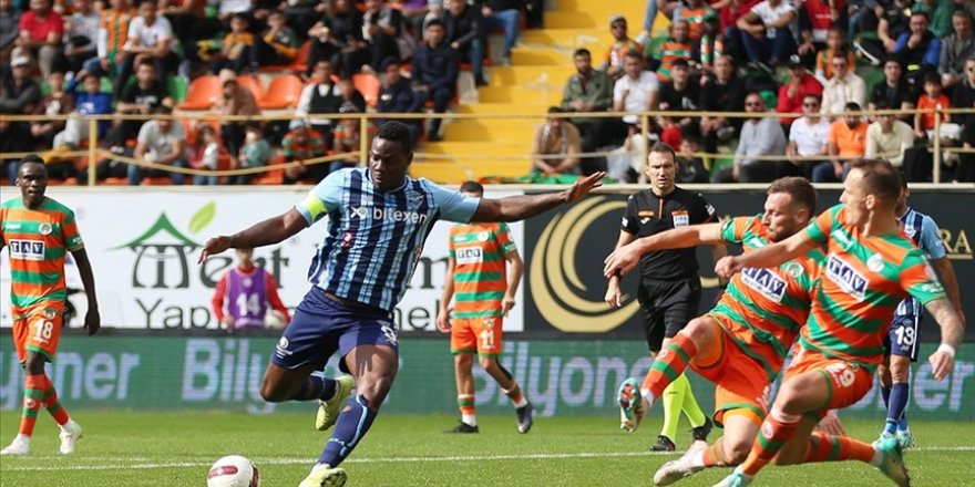 Corendon Alanyaspor-Yukatel Adana Demirspor maçı 3-3 eşitlikle tamamlandı