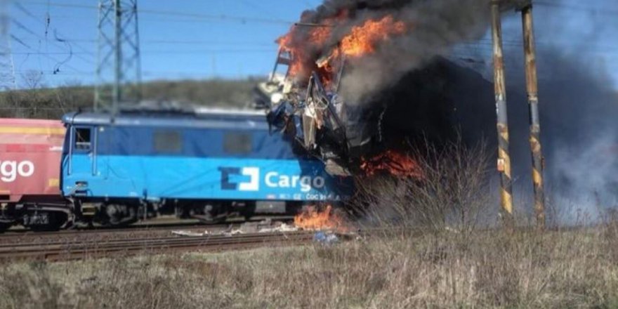 Çekya'da tren kazası: 1 ölü