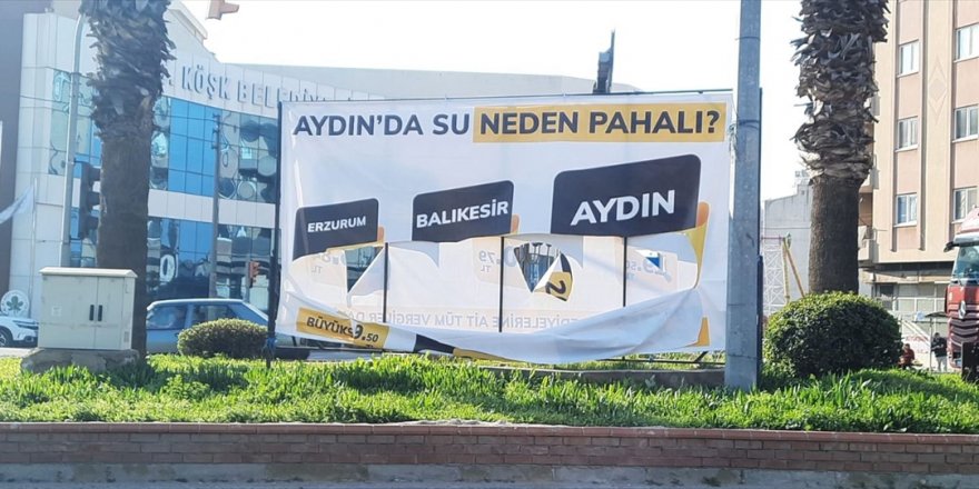 AK Parti Aydın İl Başkanı Ökten'den partisinin afişlerinin söküldüğü iddiası