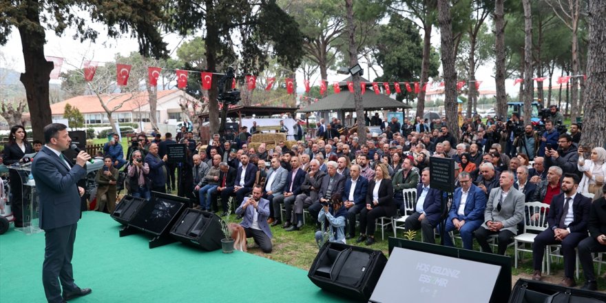 İzmir Büyükşehir Belediye Başkan adayı Dağ, tarım ve hayvancılık projelerini tanıttı