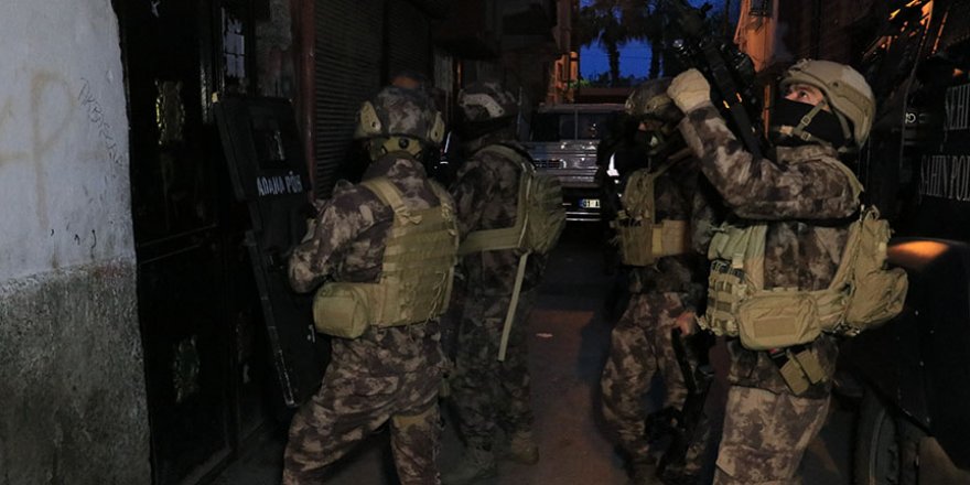 Adana'da merkezli 4 ilde narkotik operasyonu: 25 gözaltı kararı