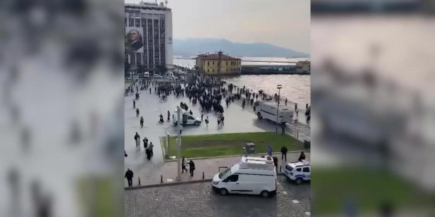 İzmir'de DEM'in düzenlediği Nevruz mitingi sonrasında 7 kişi gözaltına alındı