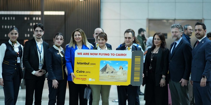 Sabiha Gökçen Uluslararası Havalimanı'ndan Kahire Sphinx uçuşları başladı