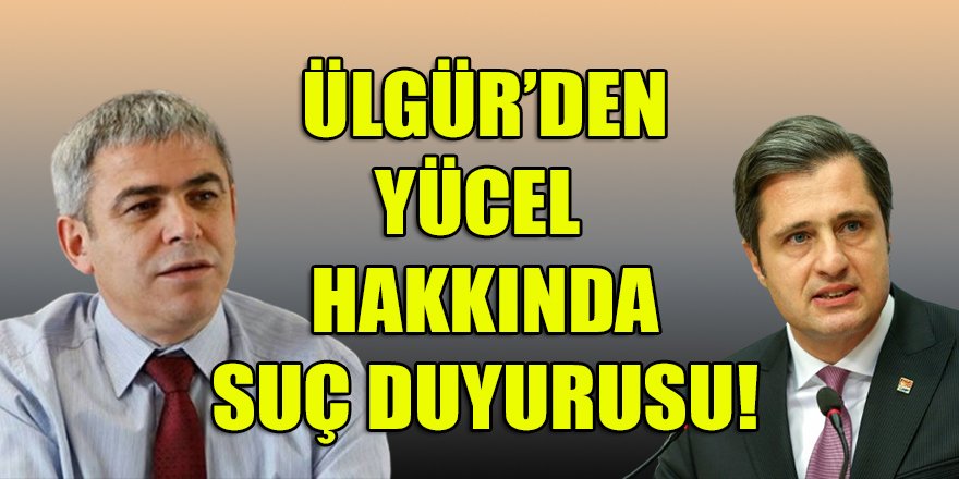 Bağımsız Selçuk belediye başkan adayı Vefa Ülgür'den CHP'li Deniz Yücel hakkında suç duyurusu!