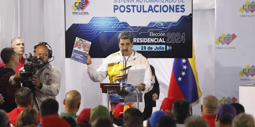 Venezuela Devlet Başkanı Maduro, partisinin devlet başkanı adayı oldu