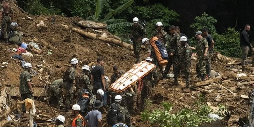 Brezilya'da toprak kaymasında ölü sayısı 27'ye çıktı