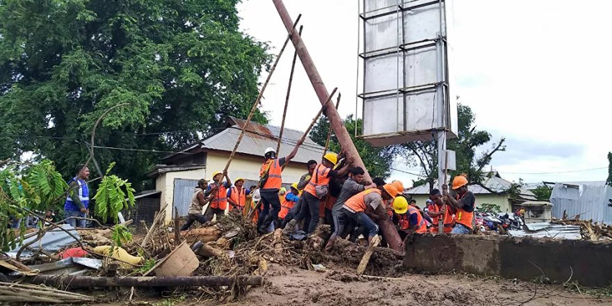 Endonezya ve Doğu Timor'daki sellerde ölü sayısı 155'e yükseldi