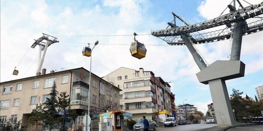 Ankara'da toplu taşıma hizmeti veren teleferik sistemi "süresiz" olarak kapatıldı