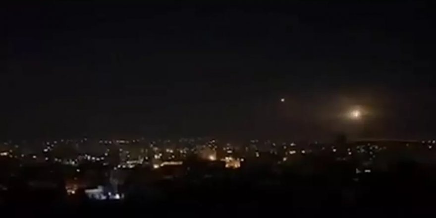 SANA: Suriye hava savunma sistemleri, Şam semalarında 'İsrail saldırısına' karşılık veriyor